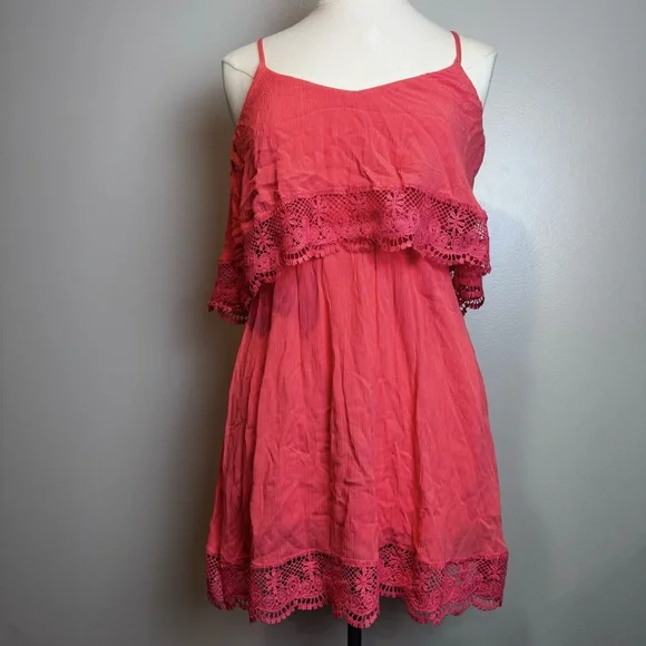 knee length dresses for ladies Pink main image 0